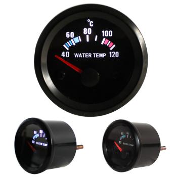 Wassertemperatur "Youngtimer", Rallye (21116V-2), Ø 52mm (40~120°C), schwarz